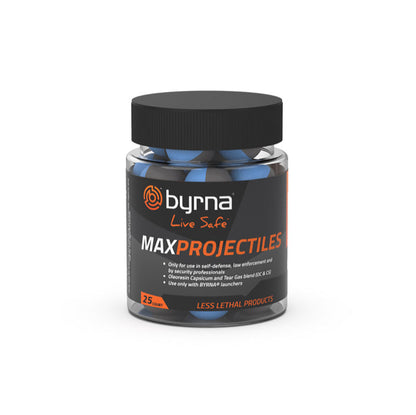 BYRNA MAX PROJECTILE - BLISTER PACK - 25 CT