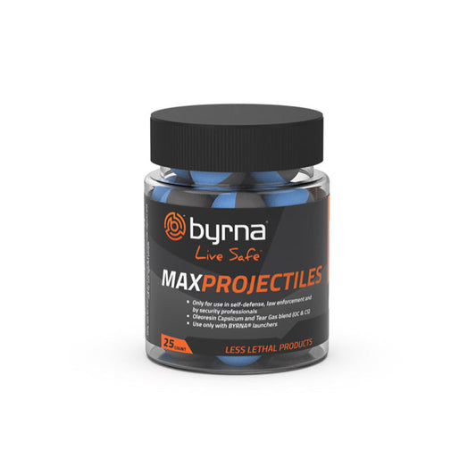 BYRNA MAX PROJECTILE - BLISTER PACK - 25 CT